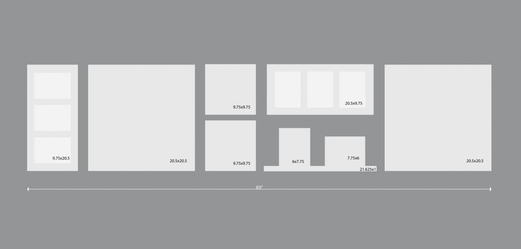 Ikea Ribba Gallery Wall Configuration | 29thandDelight.com