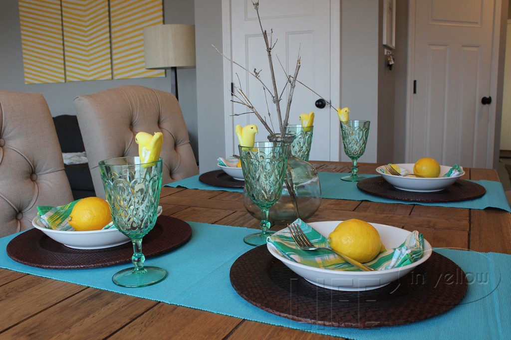 set the table: easter brunch | life in yellow