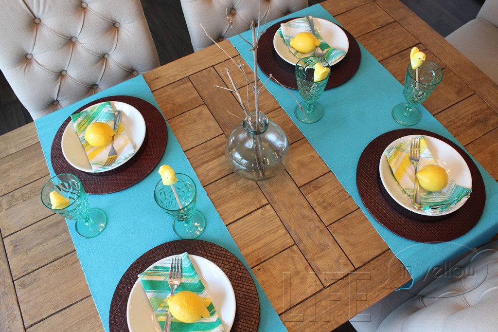 set the table: easter brunch | life in yellow