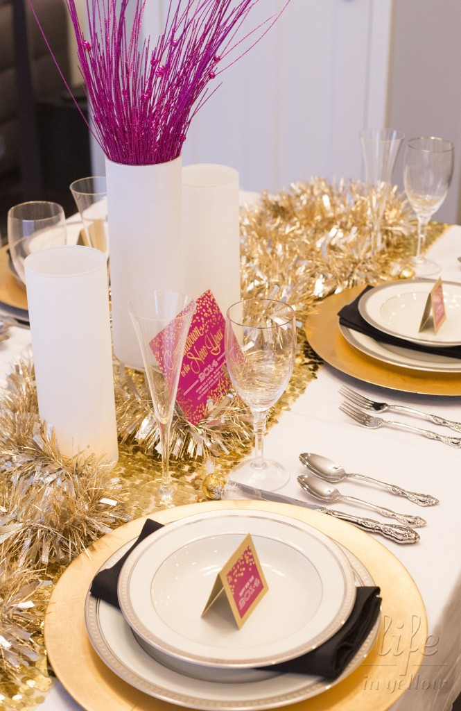 New Years Eve tablescape www.29thanddelight.com