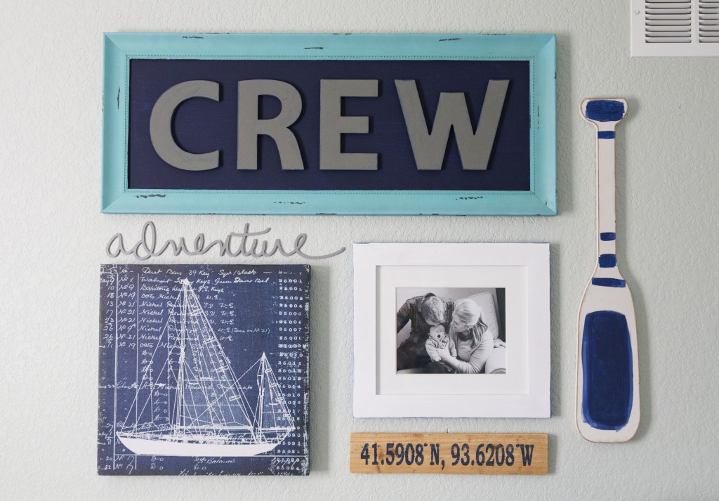 crew's nautical nursery | www.29thanddelight.com