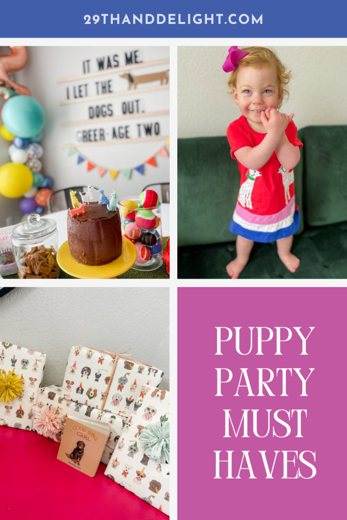 pin puppy party